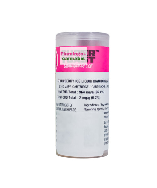 Super Toast Strawberry Ice Liquid Diamonds Sativa Cartridge 1G