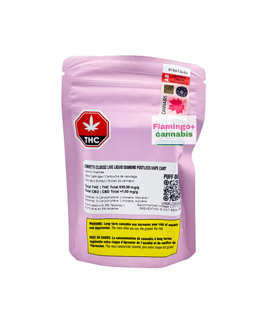 VERO Vero Confetti Cloudz Liquid Diamond Postless Hybrid Cartridge 1G