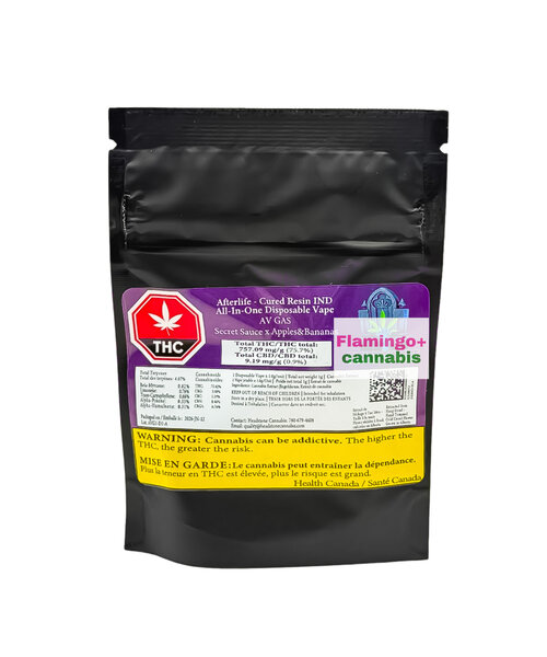 Headstone Cannabis Afterlife Cured Resin Indica Disposable 1G