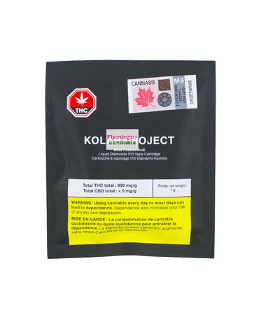 Kolab Kolab Project Blue Passionfruit Liquid Diamonds Hybrid Cartridge 1G