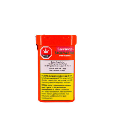 Back Forty Back Forty Backpackers Golden Tangie Sativa Pre-Rolls 10X0.75G