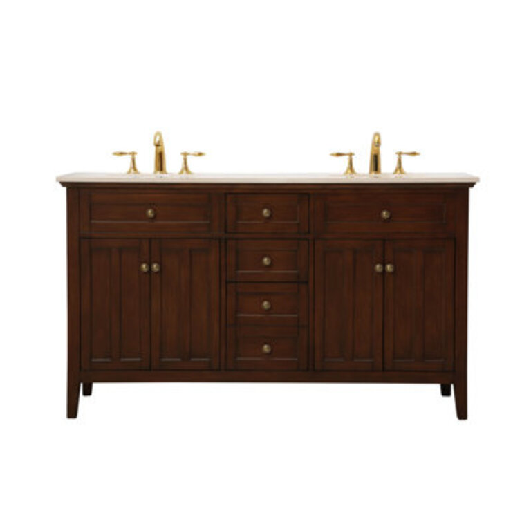 Markley 60 Double Bathroom Vanity Set
