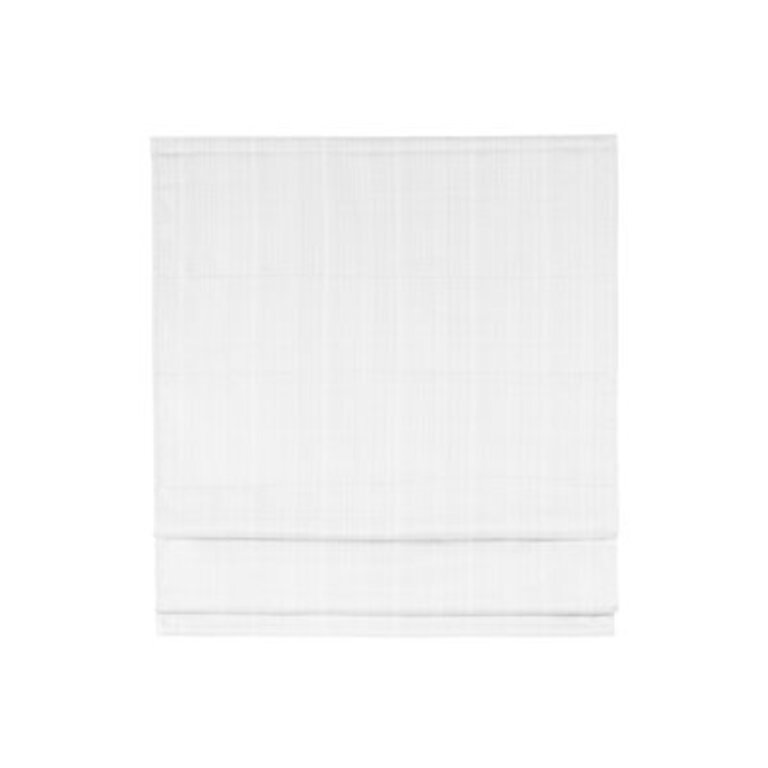 Galen Basketweave Cordless Room Darkening Single Roman Shade