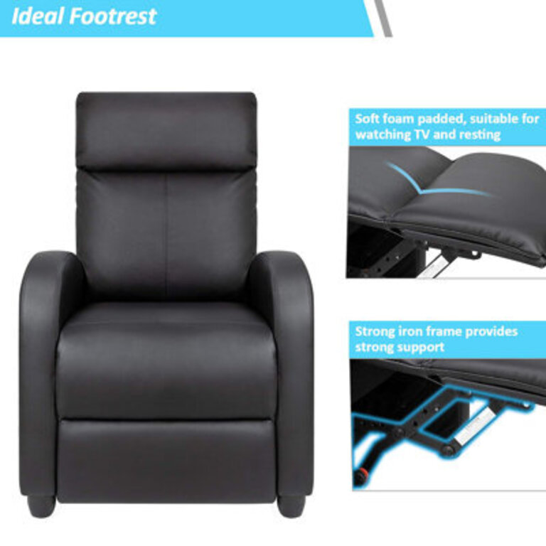 Udall Faux Leather Massage Chair