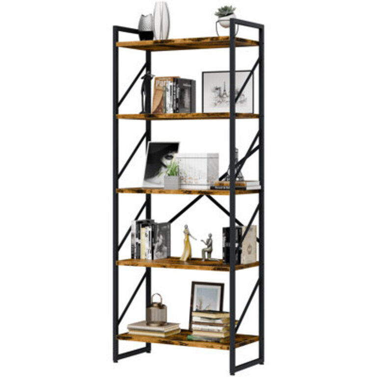 Rego 62.2" H x 23.6" W Etagere Bookcase