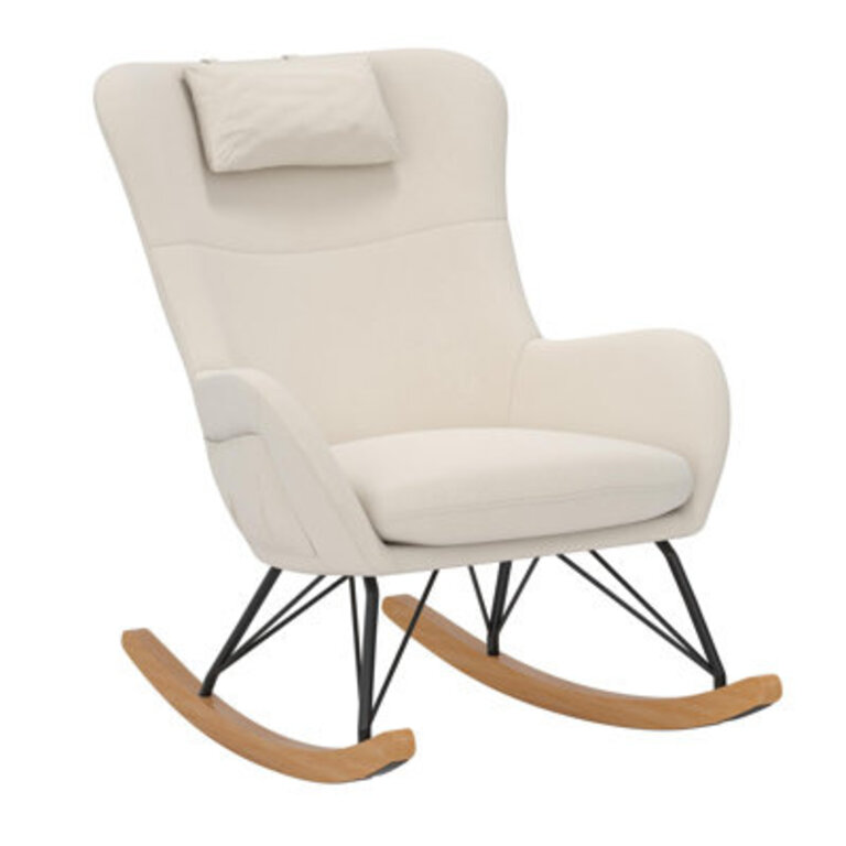 Vedika Upholstered Rocking Chair