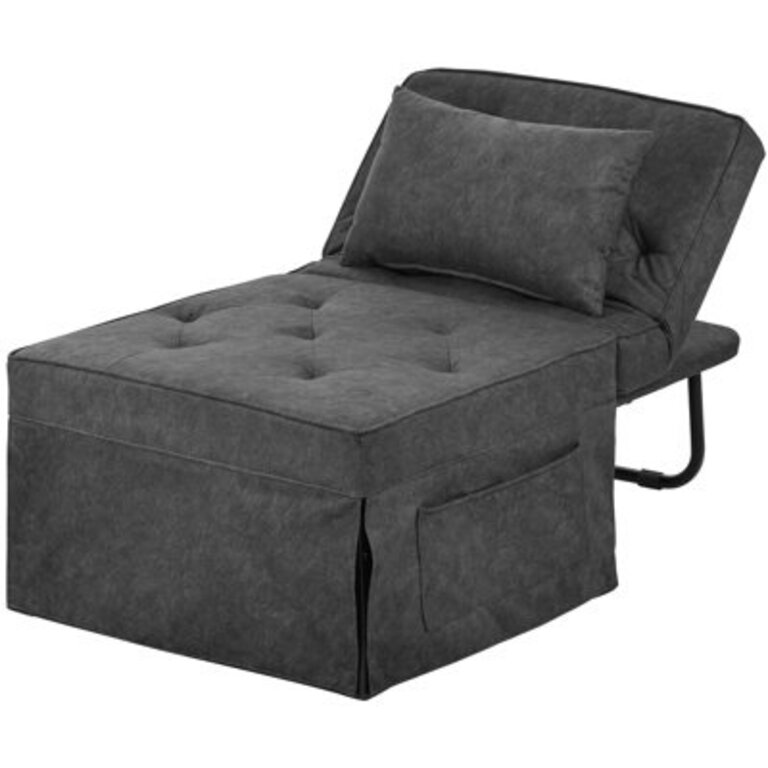 Bocanegra 73'' Length  4-in-1 Multi-function Convertible Folding Sofa Bed Ottoman