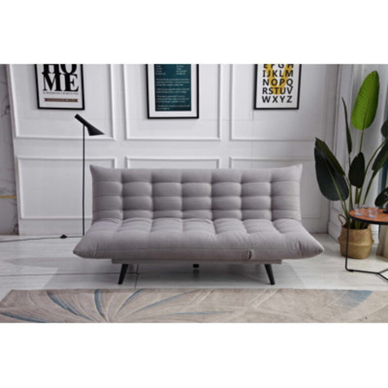 Stalbridge Twin 71.65'' Upholstered Tufted Convertible Sofa