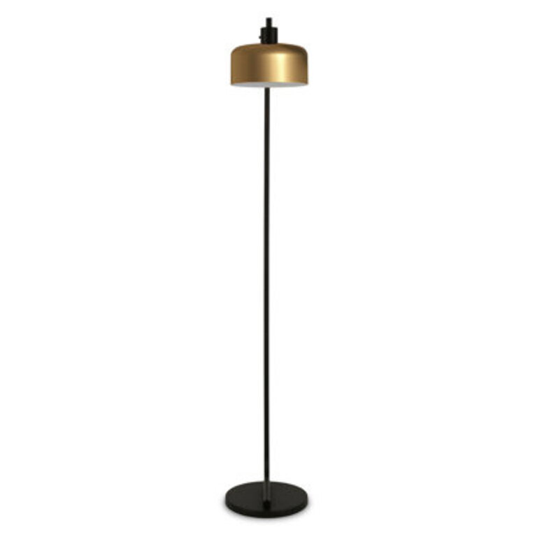 Calianne 57'' Blackened Bronze Arched Floor Lamp