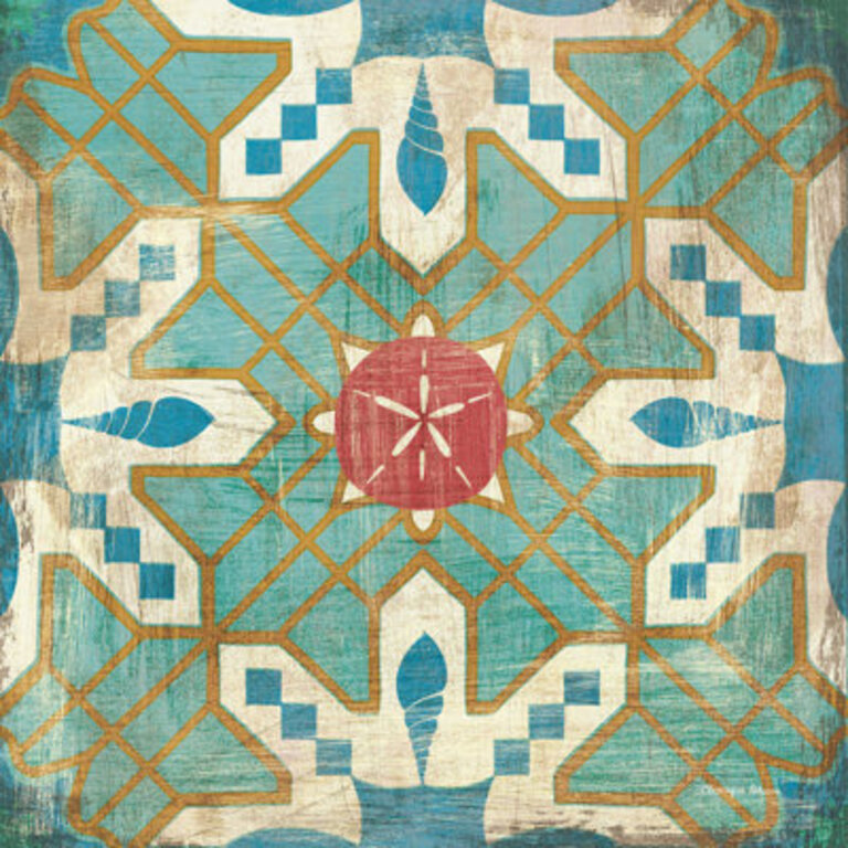 " Bohemian Sea Tiles III " by Cleonique Hilsaca