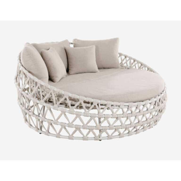 68'' Powder Coated Aluminum Outdoor Patio Daybed