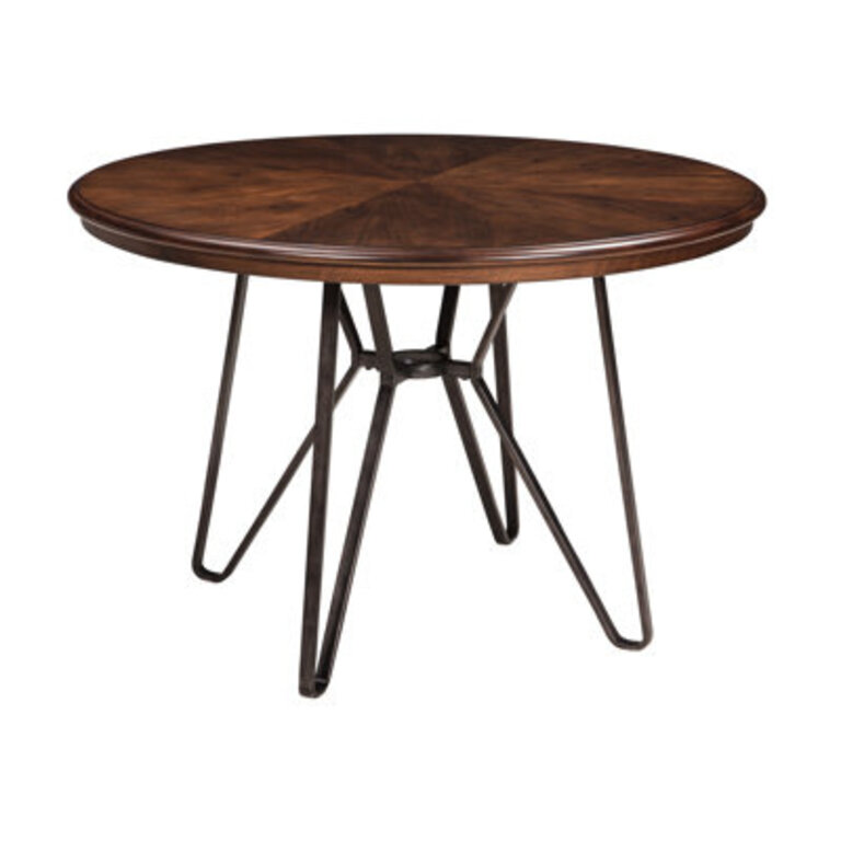 Ashtin Round Metal Base Dining Table