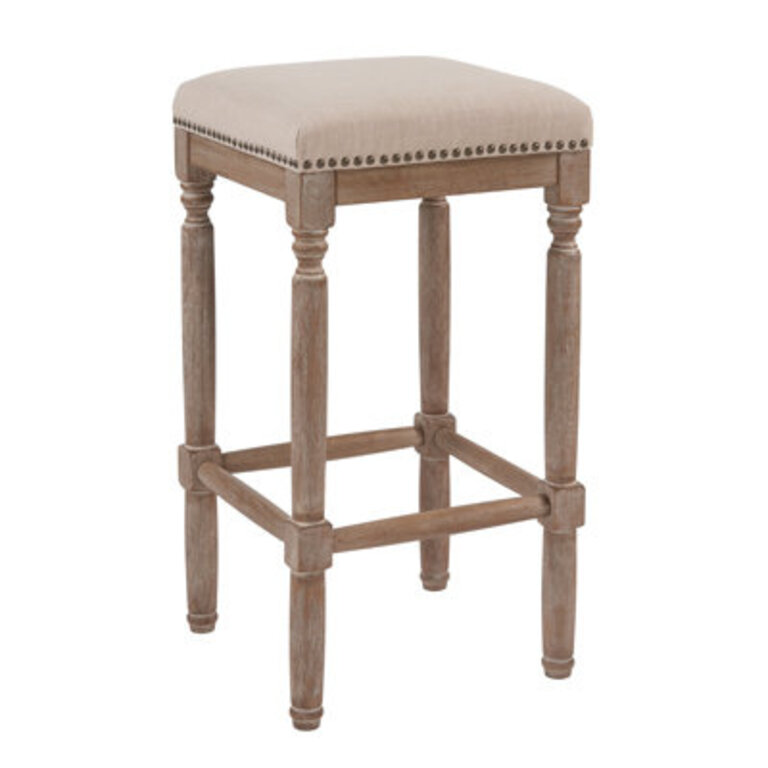 Liya Upholstered Counter Stool