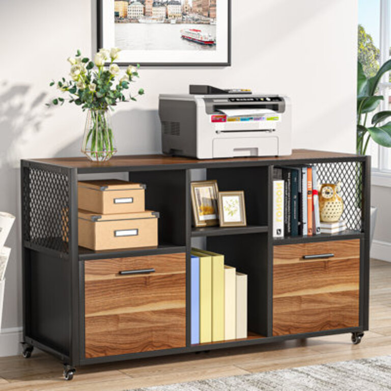 Jatarius 43.31'' Wide 2 -Drawer Mobile File Cabinet