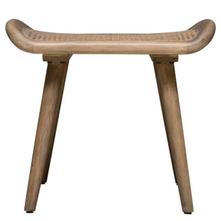 Geena Solid Wood Accent Stool
