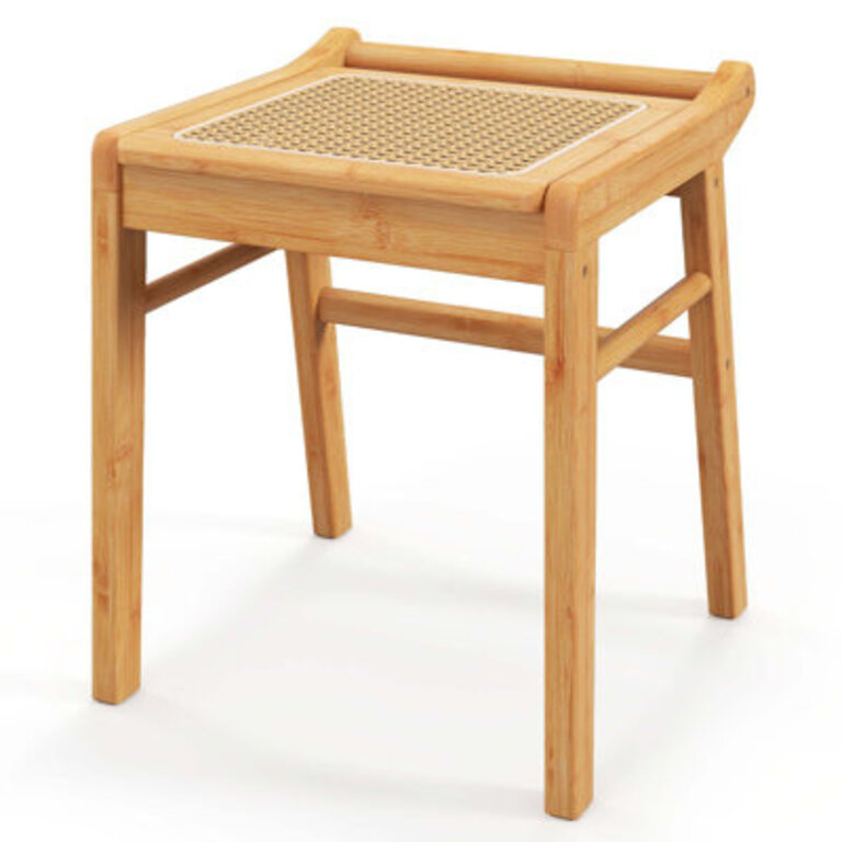 Huftalen Solid Wood Accent Stool