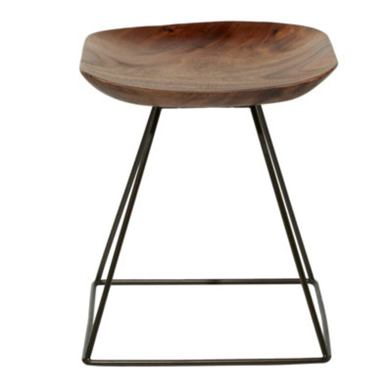 Monticello Solid Wood Accent Stool