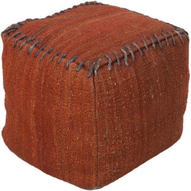 Binns 18" Wide Square Pouf Ottoman
