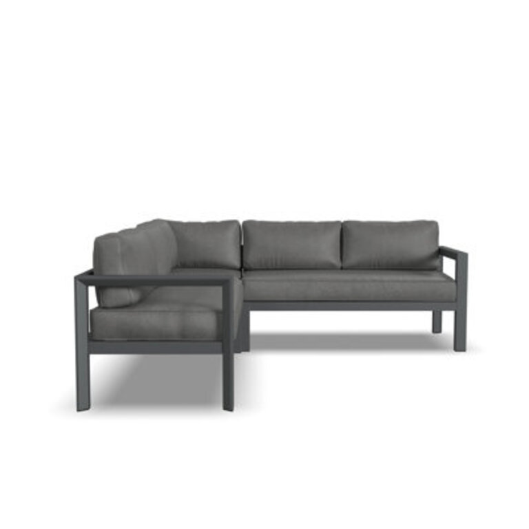 Greyson 86.87'' Aluminum Outdoor Patio Sectional