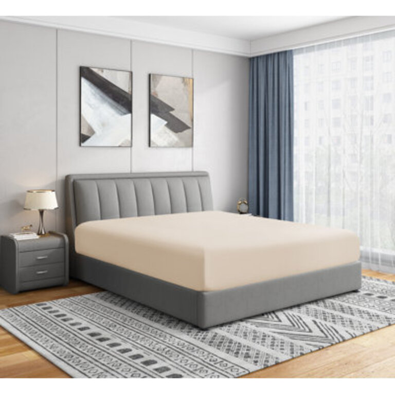 1800 Series 16 Inch Deep Microfiber Fitted Sheet