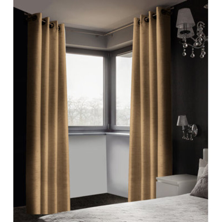 Patchway Polyester Room Darkening Curtain Pair