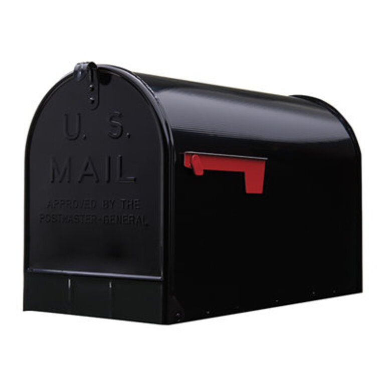 Stanley Jumbo Galvanized Steel Post Mount Mailbox
