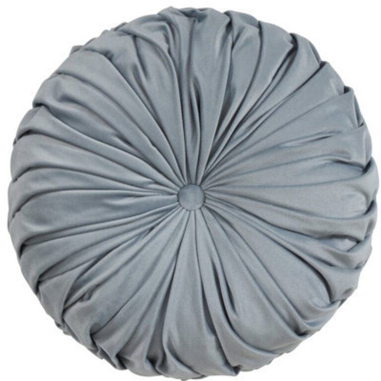 Madison Collection Buttons Reversible Throw Pillow