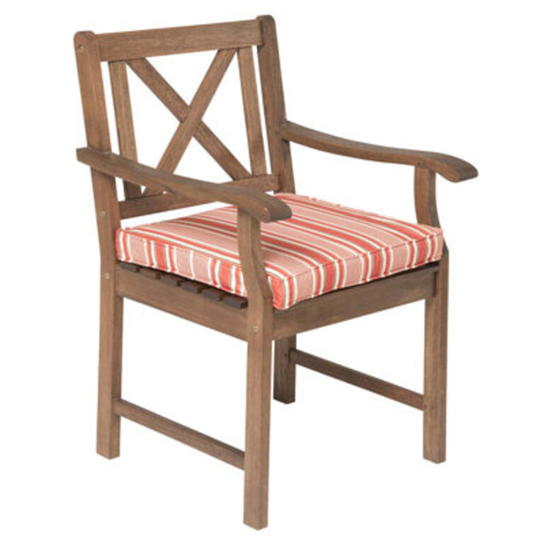 Metter Eucalyptus Patio Dining Armchair