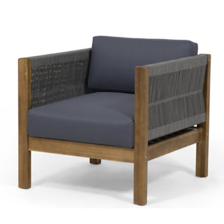 Set of 2 Tegann Armchairs with Cushions