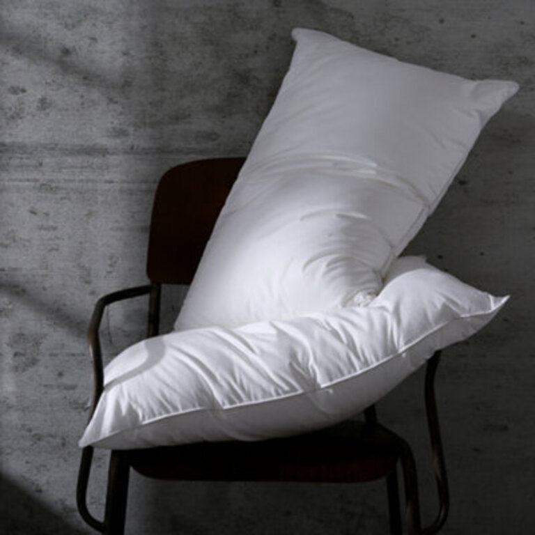 Goose Down Plush Support Pillow (set of 2)