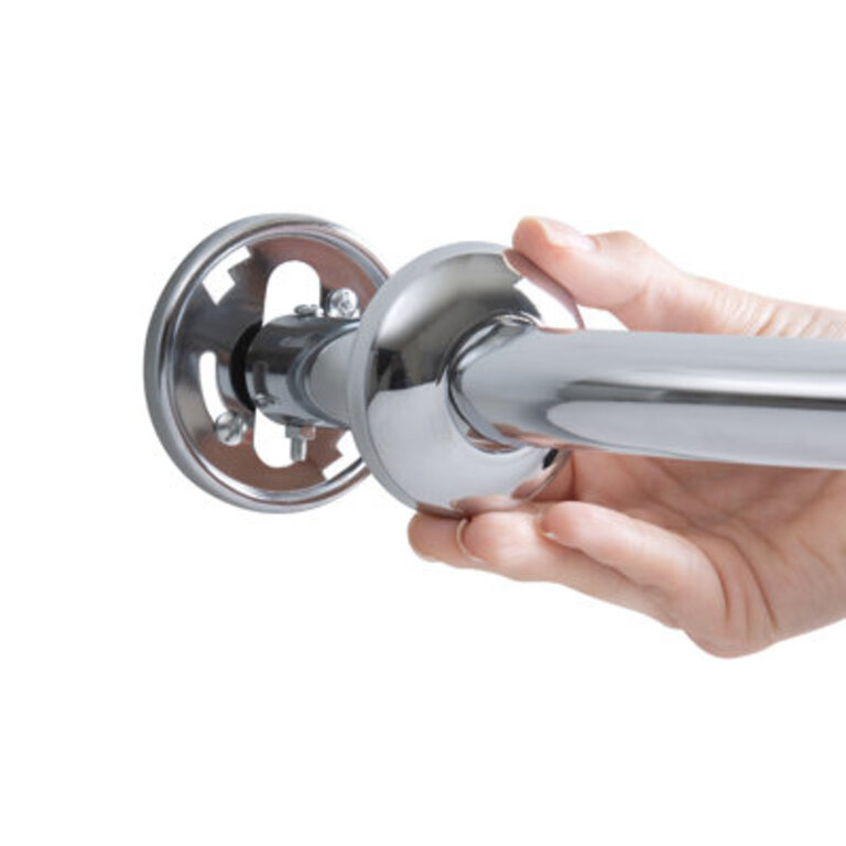 44'' Curved Fixed Shower Curtain Rod