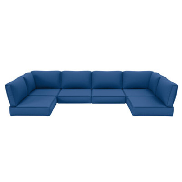 14-Piece Outdoor 5" Replacement Cushion Set Seat/Back Cushion