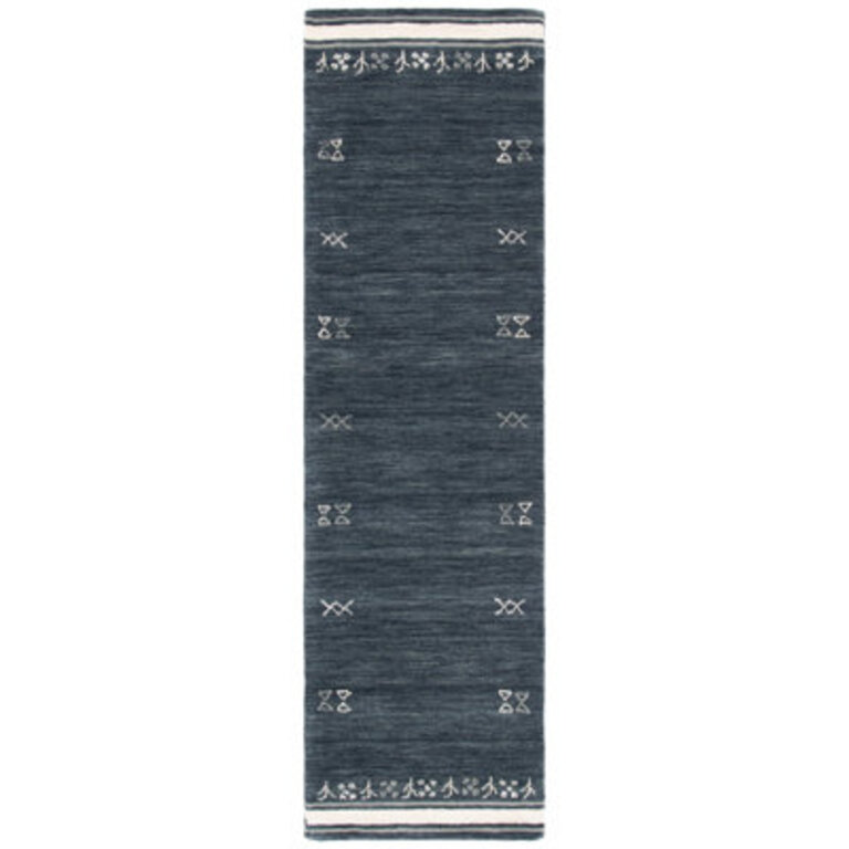 Santiago Handmade Wool Charcoal Rug
