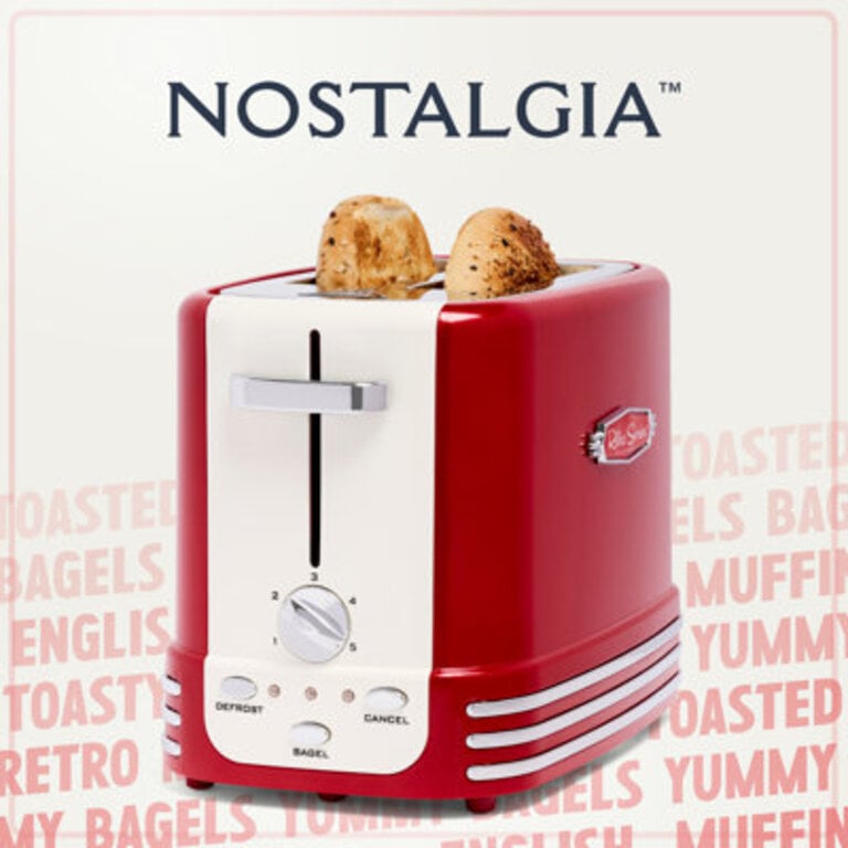 Nostalgia 2 Slice Toaster
