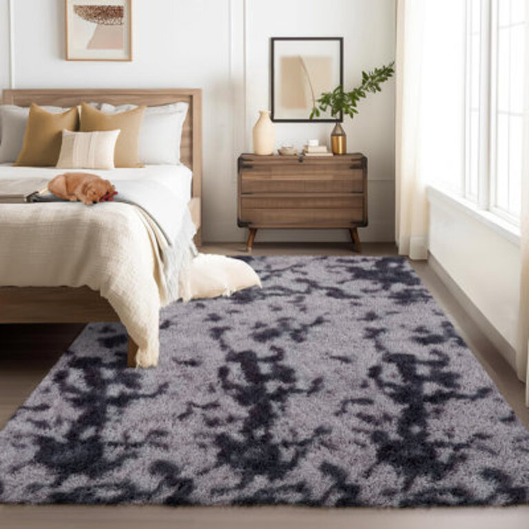 Rectangle Beladora Large Area Rug High-Pile Plush Shag Rug Perfect for Living Rooms, Bedrooms, Dining Rooms