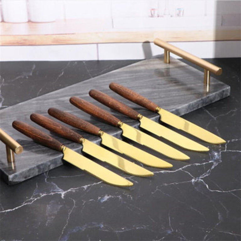 Mercer41 Defour Stainless Steel Flatware Set - Service for 6