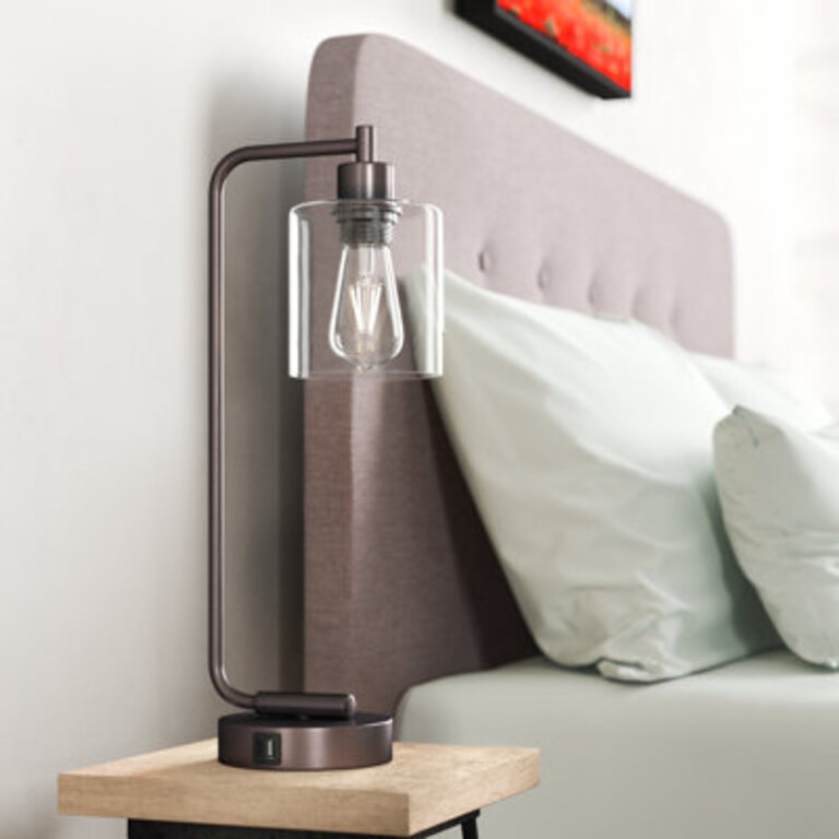Graeme Paden Dimmable Table Lamp With Usb And Touch Control