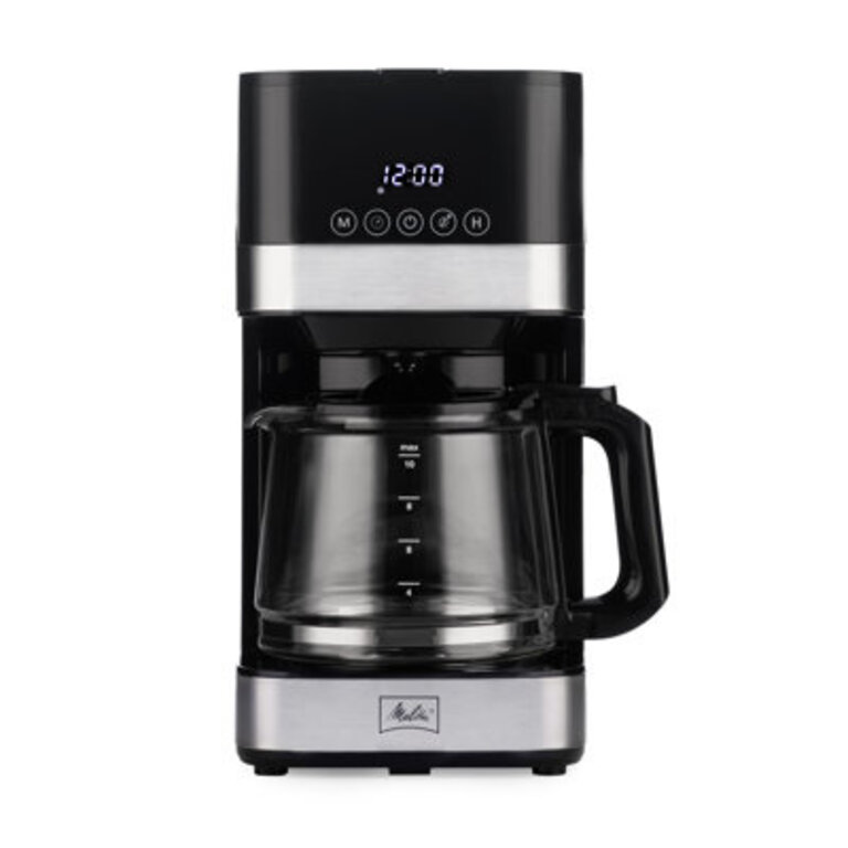 Melitta Aroma Tocco 10-cup Drip Coffee Maker With Glass Carafe And Touch Control Display