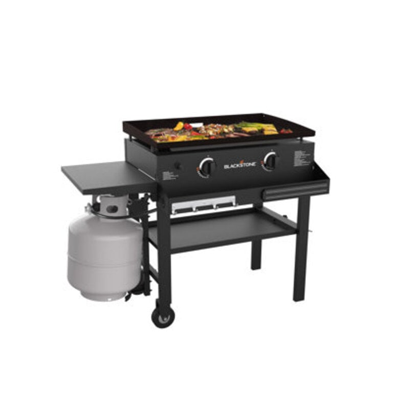 Blackstone Griddle with Front Shelf and Cover