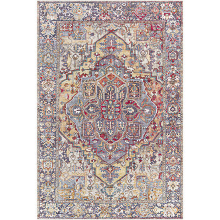 Albertson Machine Woven Oriental Area Rug