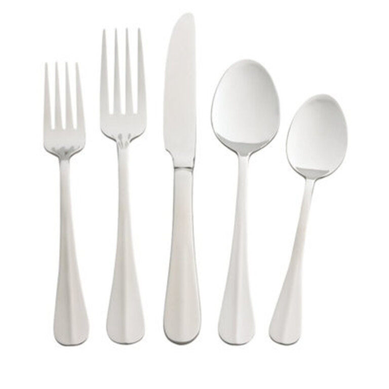 International Silver Simplicity 53-Piece Stainless Steel Flatware Set, Service for 8