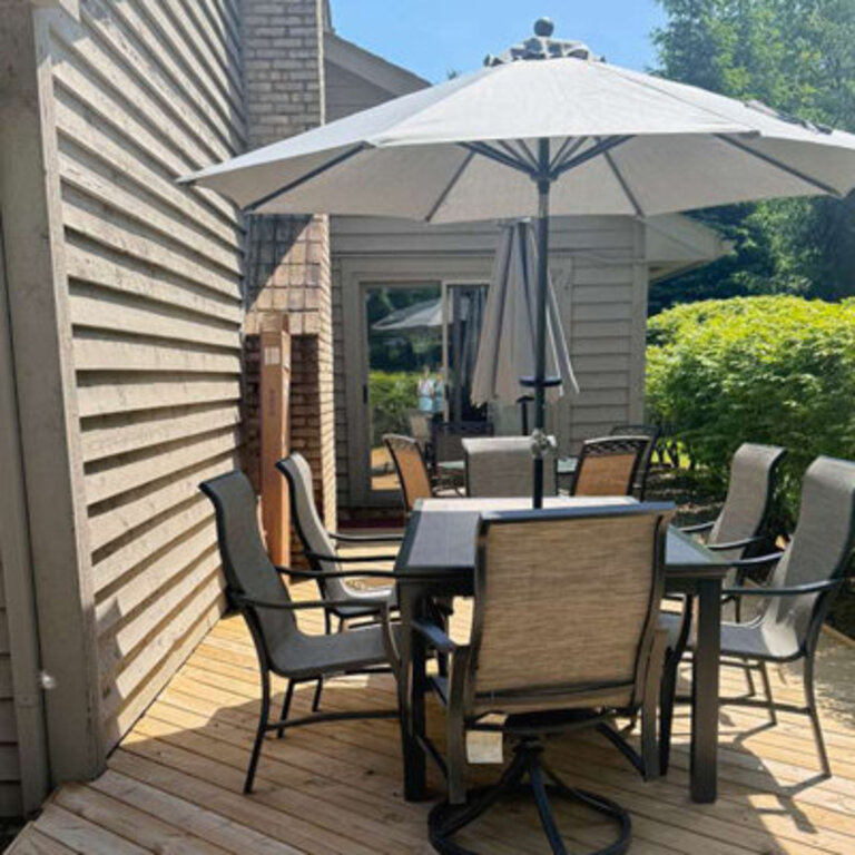 Siobhon 108'' Market Table Umbrella with Rotational