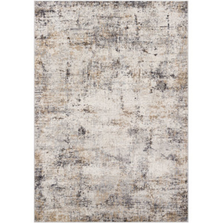 Romano Abstract Beige/Gray Area Rug