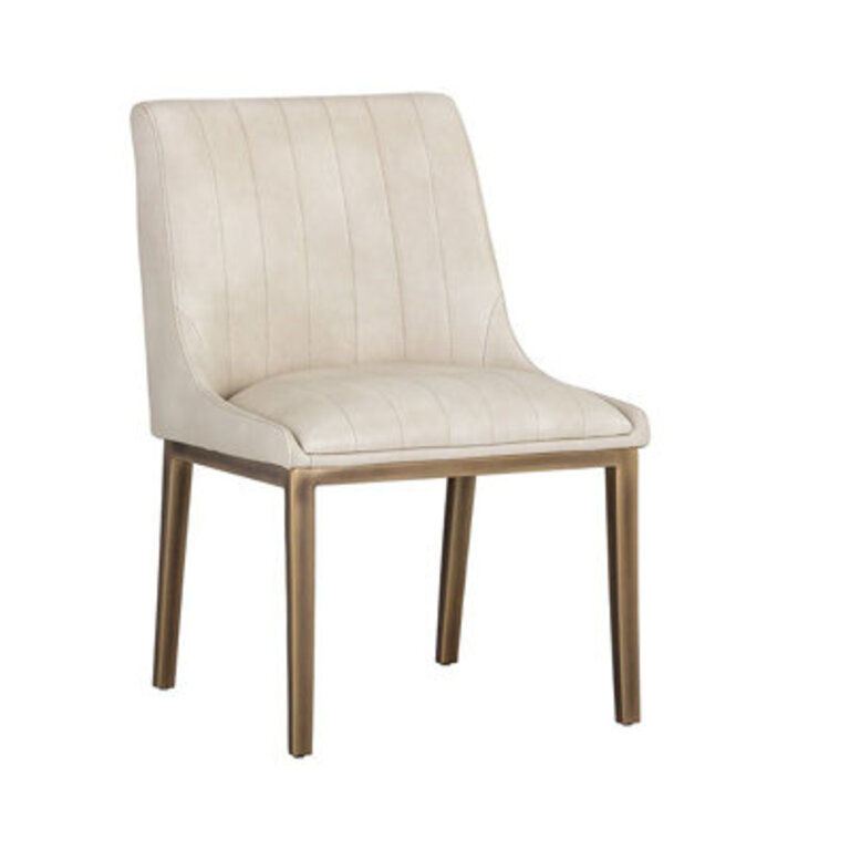 Hubner 20'' H Faux Leather Upholstered Side Chair