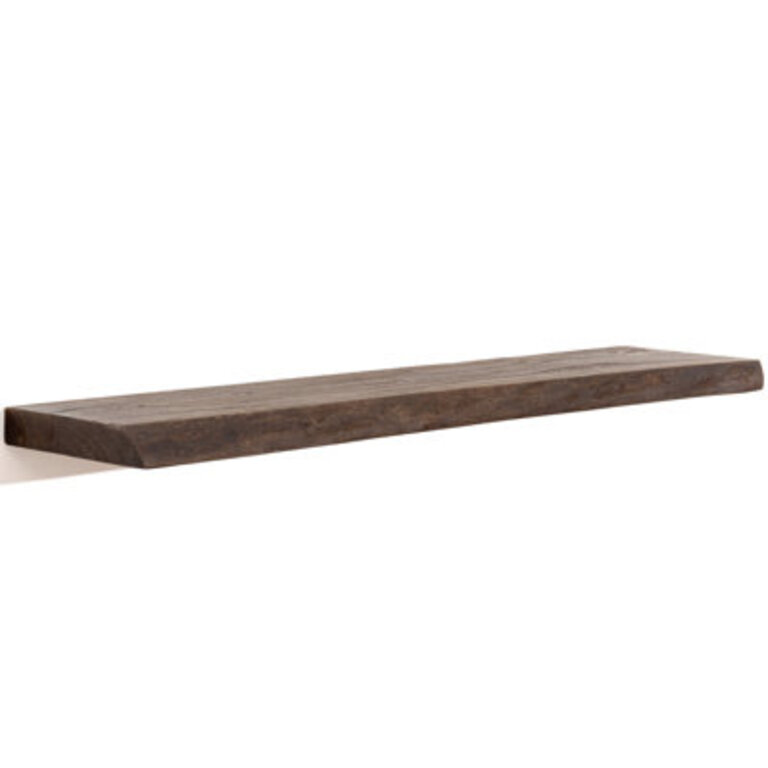 Carsin Irregular Reclaimed Elm Floating Wall Shelf
