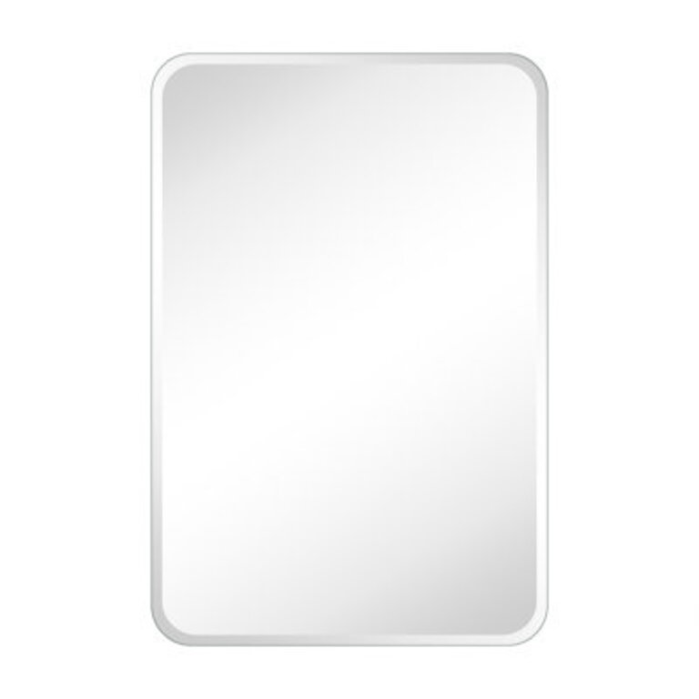 Claytin W H Frameless Medicine Cabinet Mirror Adjustable