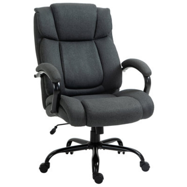 Markeece Linen Executive Chair with Headrest