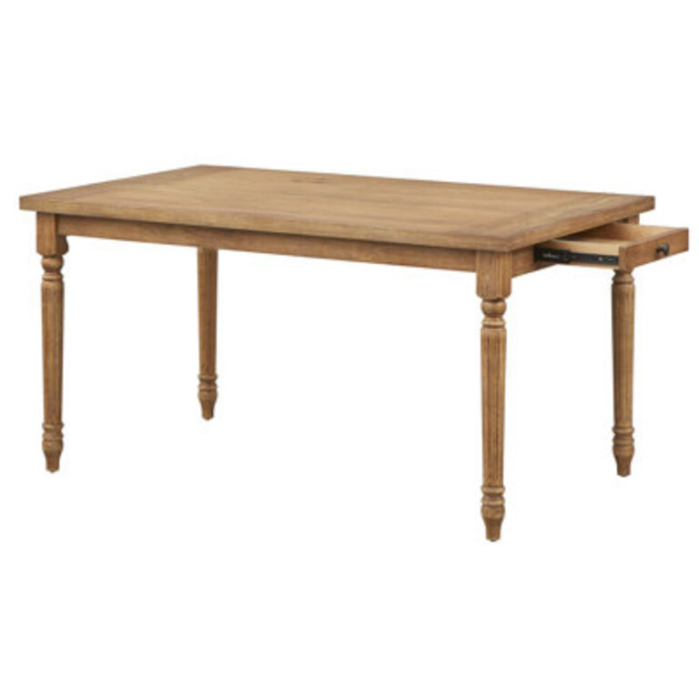 Fowey Solid Wood Base Dining Table