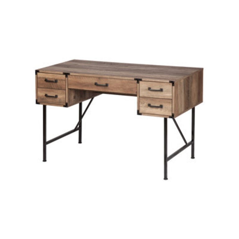 Dazile Metal Base Writing Desk