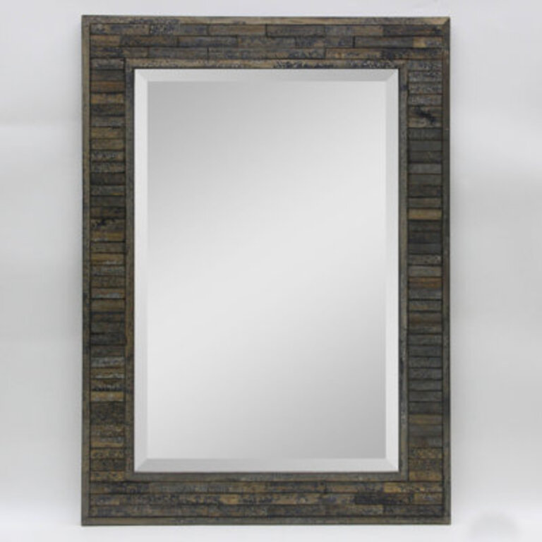 Totman Solid Wood Flat Wall Mirror
